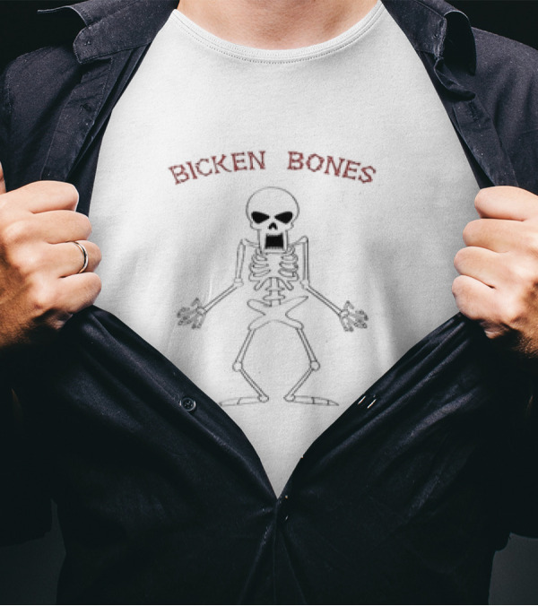 Skeleton Bicken Bones T-Shirt