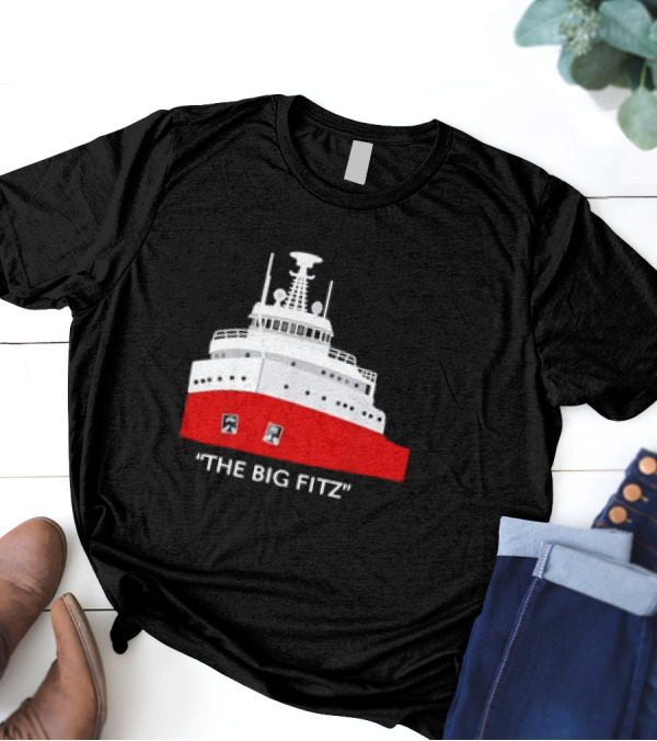 The Big Fitz Edmund Fitzgerald Nautical T-Shirt