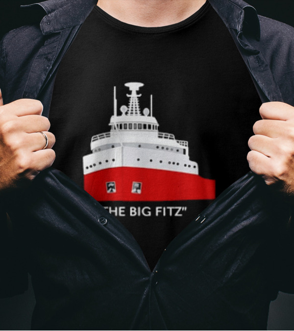 The Big Fitz Edmund Fitzgerald Nautical T-Shirt