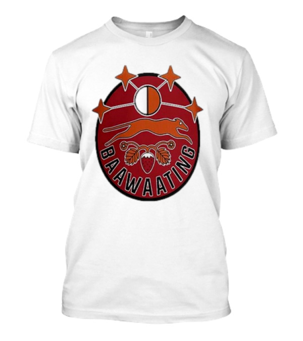 Indigenous Peoples Night 2024 Hockey Baawaating T-Shirt