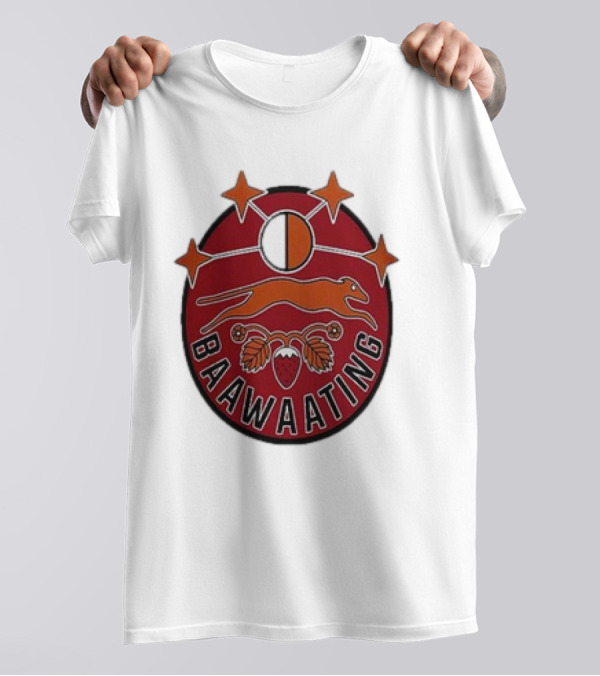 Indigenous Peoples Night 2024 Hockey Baawaating T-Shirt