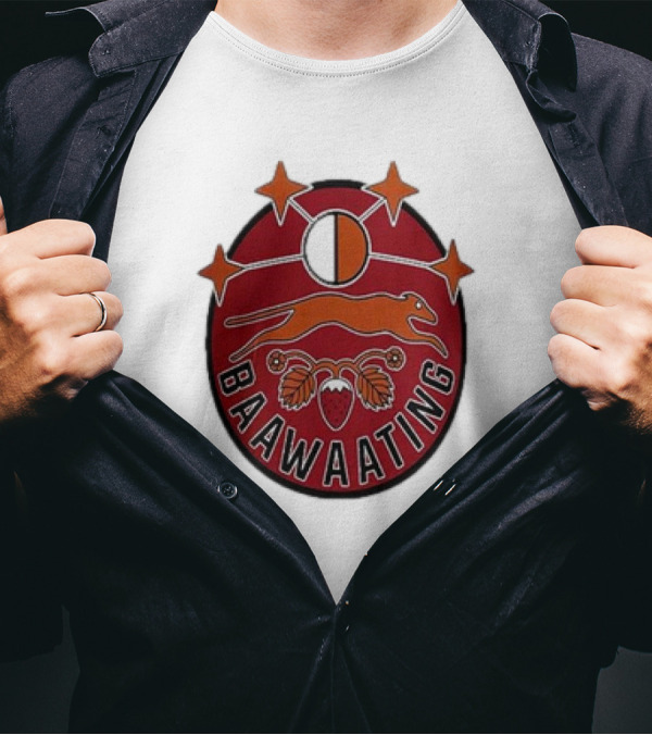 Indigenous Peoples Night 2024 Hockey Baawaating T-Shirt
