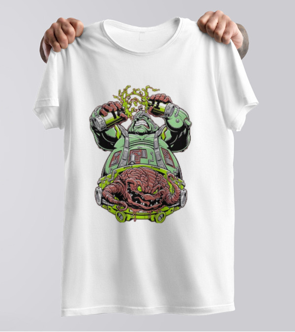 Krang Teenage Mutant Ninja Turtles Android Attack Comic T-Shirt