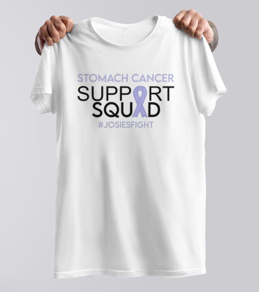 STOMACH CANCER SUPPORT SQUAD #JOSIESFIGHT T-Shirt