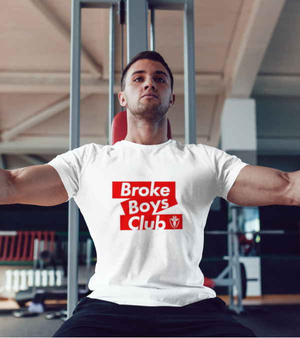 Broke Boys Club Heart Emblem T-Shirt
