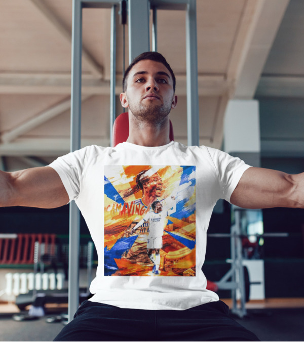 Camavinga Real Madrid Excitement And Energy T-Shirt