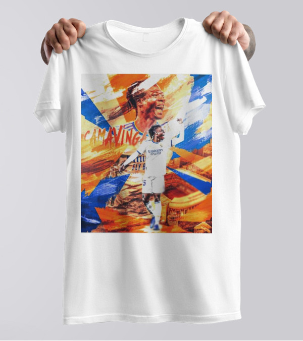 Camavinga Real Madrid Excitement And Energy T-Shirt