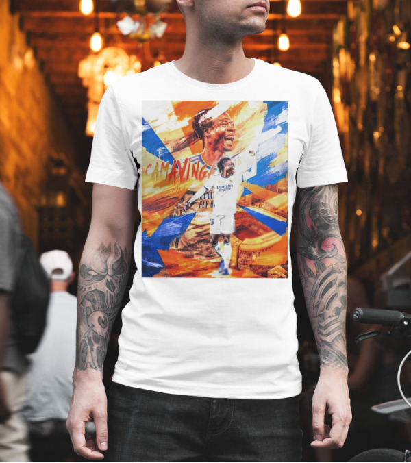Camavinga Real Madrid Excitement And Energy T-Shirt