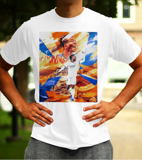 Camavinga Real Madrid Excitement And Energy T-Shirt