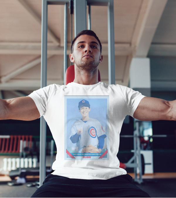 Henry Rowengartner Cubs Rookie Of The Year Baseball Card T-Shirt