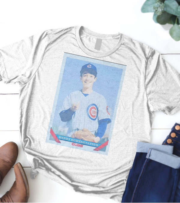 Henry Rowengartner Cubs Rookie Of The Year Baseball Card T-Shirt