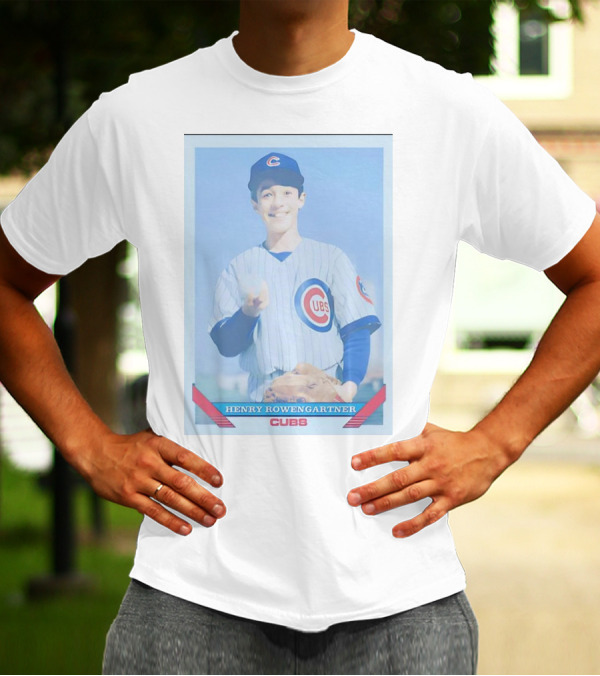 Henry Rowengartner Cubs Rookie Of The Year Baseball Card T-Shirt