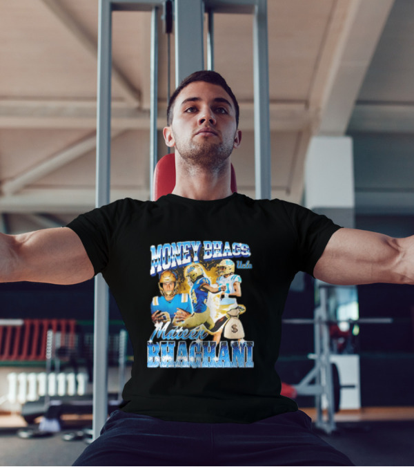 Money Bhags Mateen Bhaghani UCLA Football T-Shirt