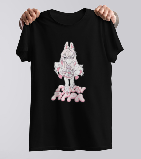 Pipkin Pippa Bunny Girl Anime Character T-Shirt