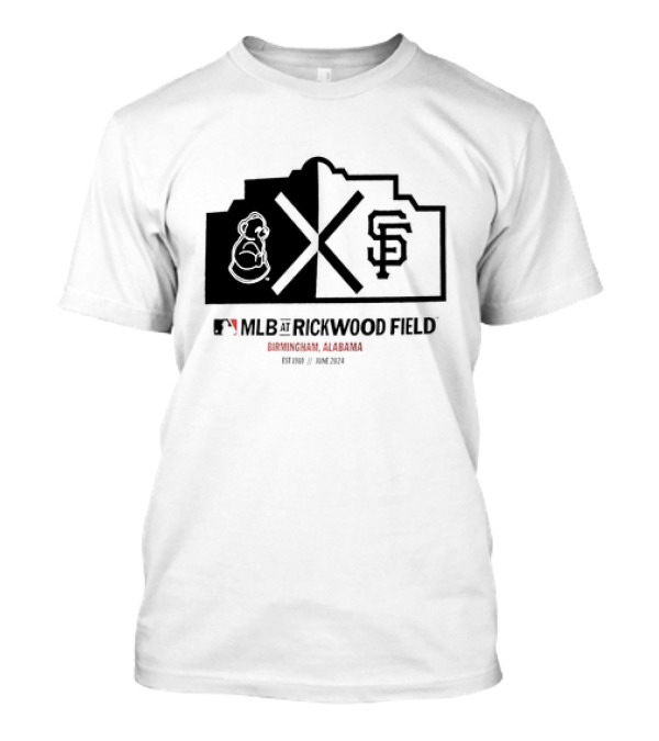 San Francisco Giants 2024 MLB At Rickwood Field Birmingham Alabama June T-Shirt