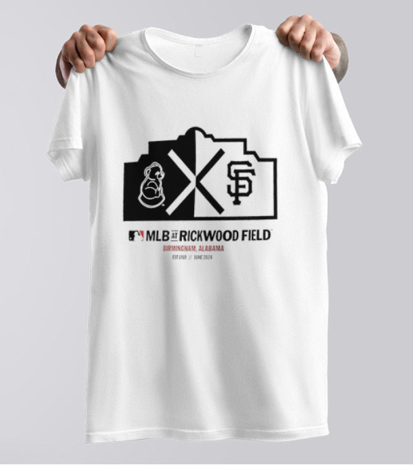 San Francisco Giants 2024 MLB At Rickwood Field Birmingham Alabama June T-Shirt