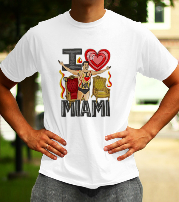 Dan Speedo I Love Miami The Dan LeBatard Show T-Shirt