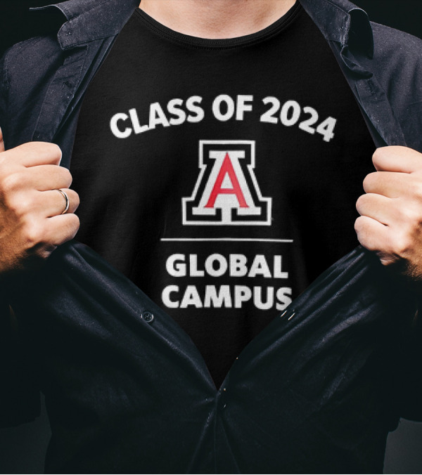 Class Of 2024 Arizona Wildcats Global Campus T-Shirt