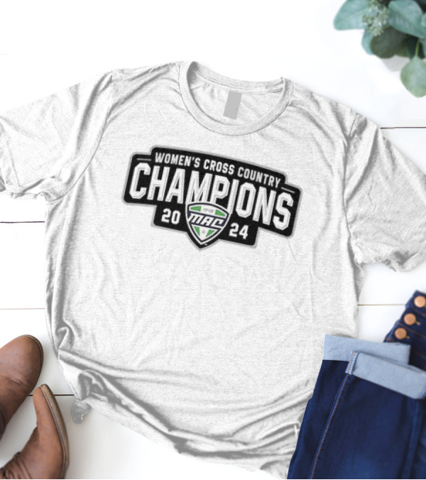 Women’s Cross Country Champions 2024 MAC T-Shirt