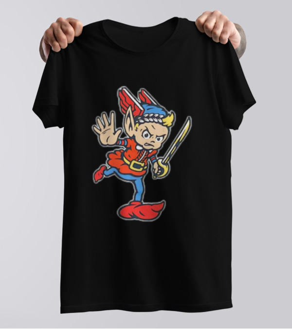 Cleveland Browns Elf Mascot NFL Character T-Shirt