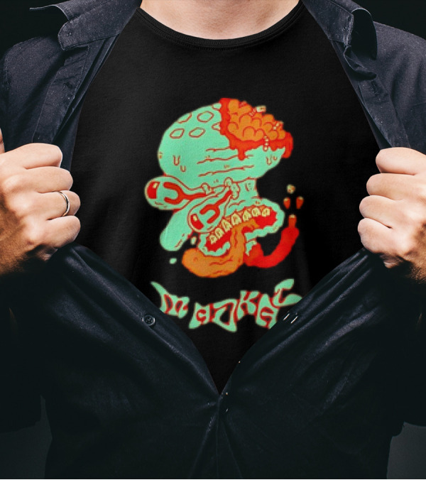 Ewww Calamardo Nightmare Drip Explosion T-Shirt