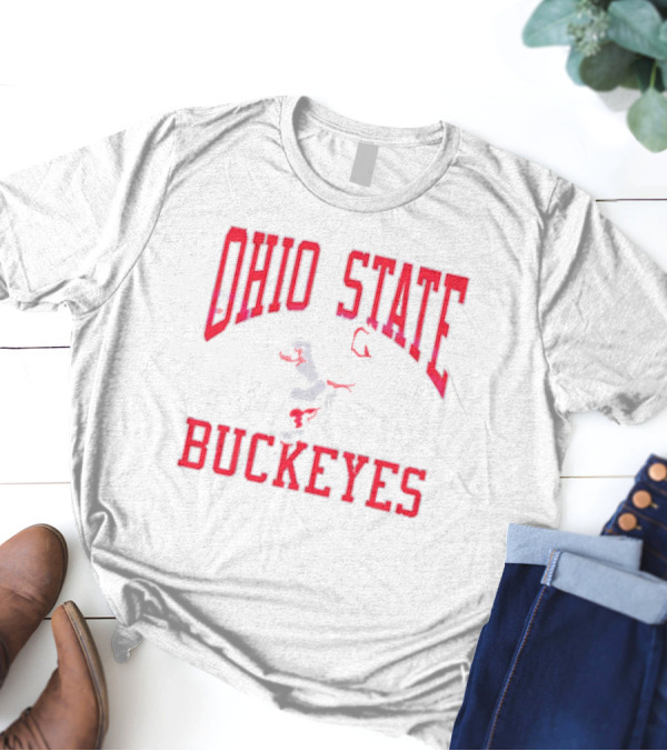 Ohio State Buckeyes Vintage Mascot T-Shirt