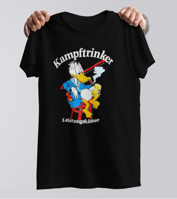 Kampftrinker Leistungsklasse Donald Duck Retro T-Shirt