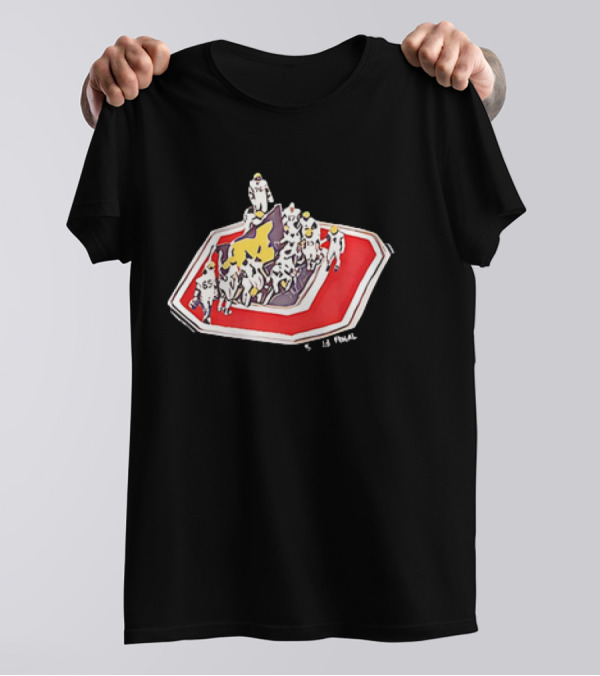 Michigan Wolverines The 5Th Dentist 45-23 Final Victory Parade Scene T-Shirt