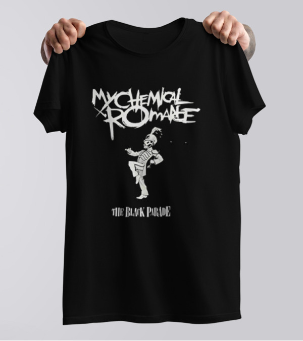 My Chemical Romance The Black Parade Vintage Skeleton Soldier T-Shirt