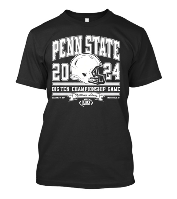 Penn State Nittany Lions 2024 Big Ten Championship Game Indianapolis December 7 T-Shirt