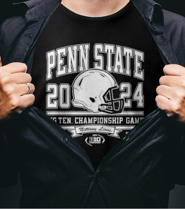 Penn State Nittany Lions 2024 Big Ten Championship Game Indianapolis December 7 T-Shirt
