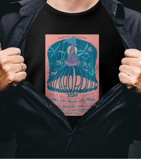 Wizard Rodeo 2024 Austin TX With Neal Francis Fantastic Negrito Bob Mould Sunflower Bean And More T-Shirt