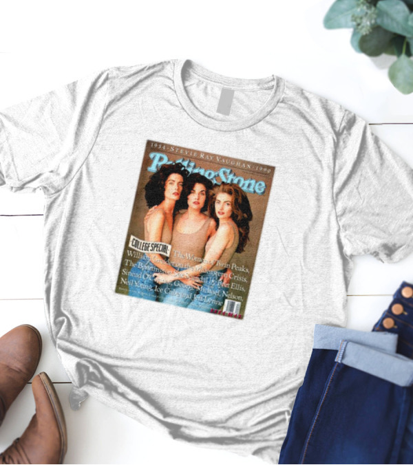 Rolling Stone The Women Of Twin Peaks College Special 1990 T-Shirt