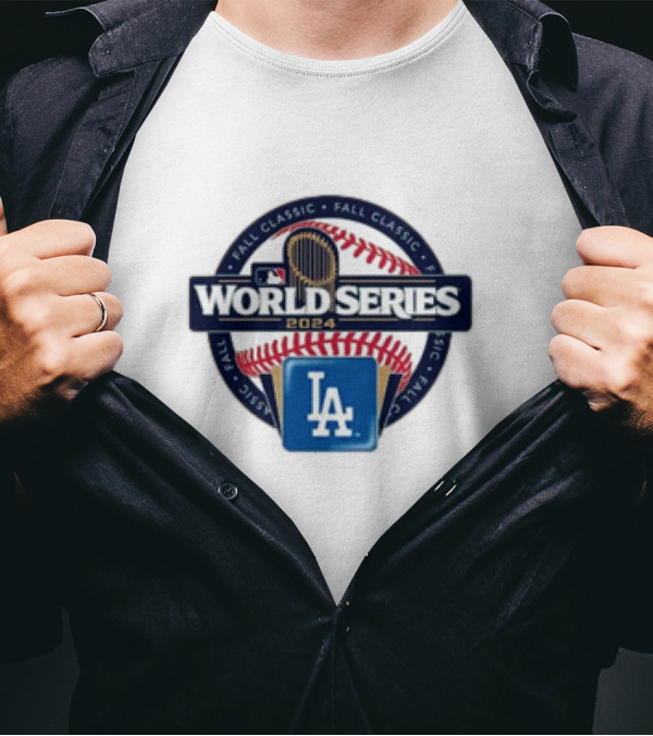 Los Angeles Dodgers World Series 2024 Fall Classic LA Baseball T-Shirt