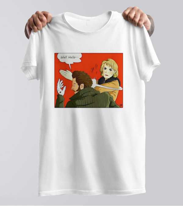 Well Hello Bandit Slap Comic T-Shirt
