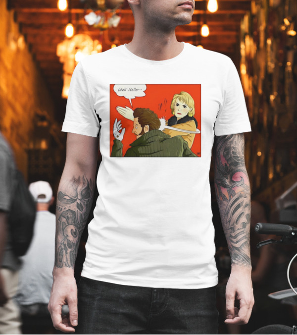 Well Hello Bandit Slap Comic T-Shirt