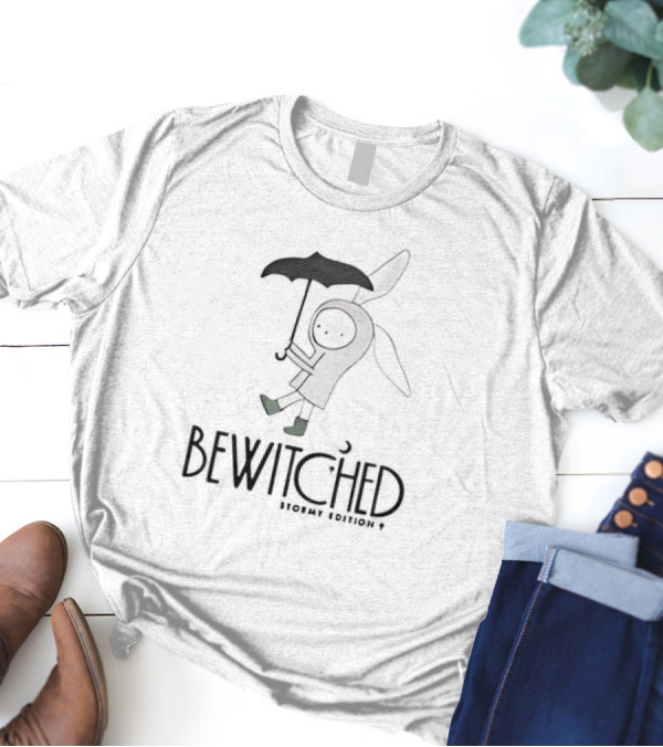 Bewitched Stormy Edition Umbrella Bunny T-Shirt