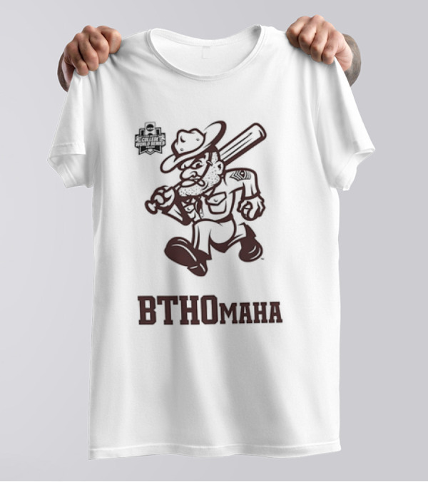 Texas A&M Aggies BTHOmaha Champion 2024 NCAA Men’s Baseball College World Series T-Shirt