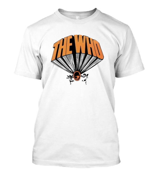 The Who Rising Logo Keith Moon Drum Kit T-Shirt