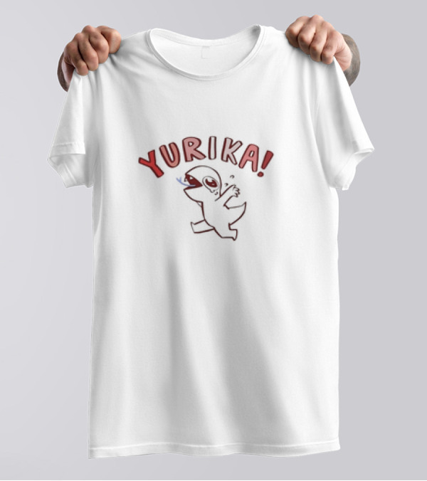 Yurika Cute Wide-Body Anime Dinosaur Character T-Shirt