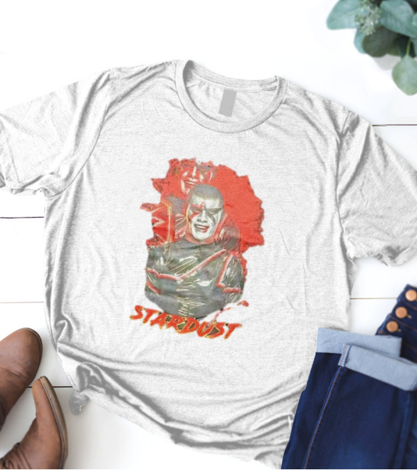 Cody Rhodes Stardust Red Face Paint Costume T-Shirt