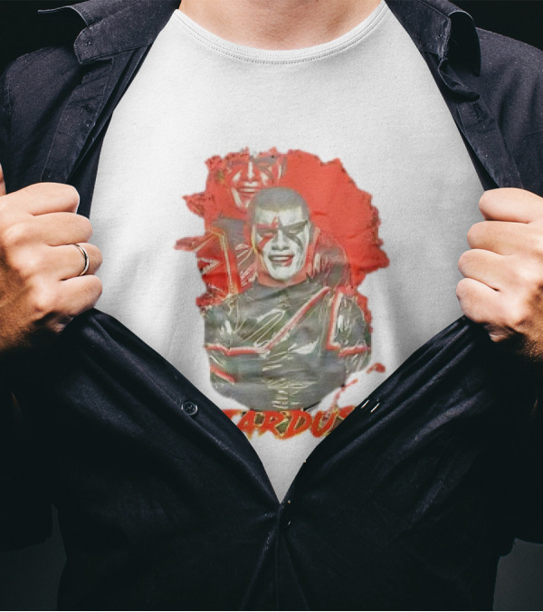 Cody Rhodes Stardust Red Face Paint Costume T-Shirt