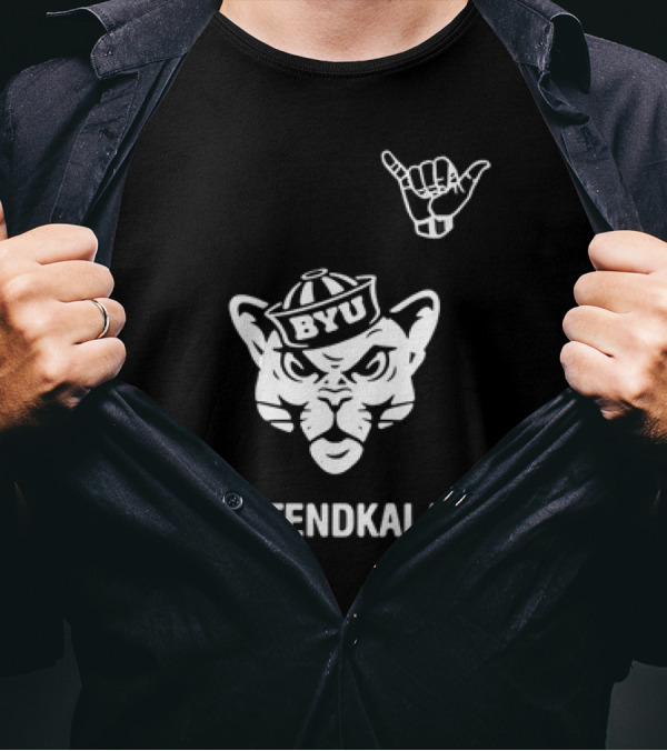 Shaka Sign BYU Cougars #ExtendKalani T-Shirt