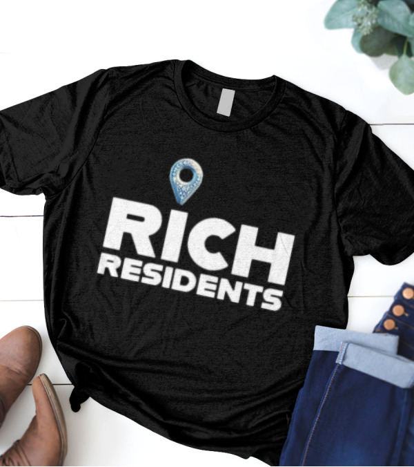 Rich Residents Oversized Pin T-Shirt
