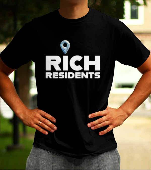 Rich Residents Oversized Pin T-Shirt