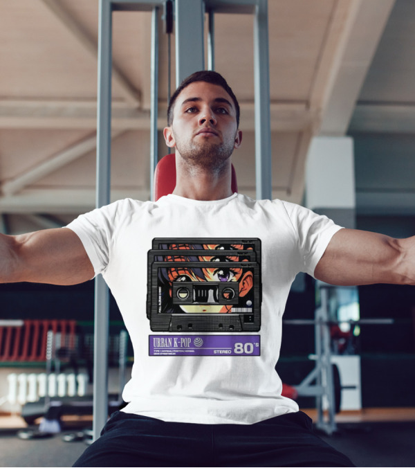 Cassette Tape Urban K-Pop Stereo 80’s Anime T-Shirt