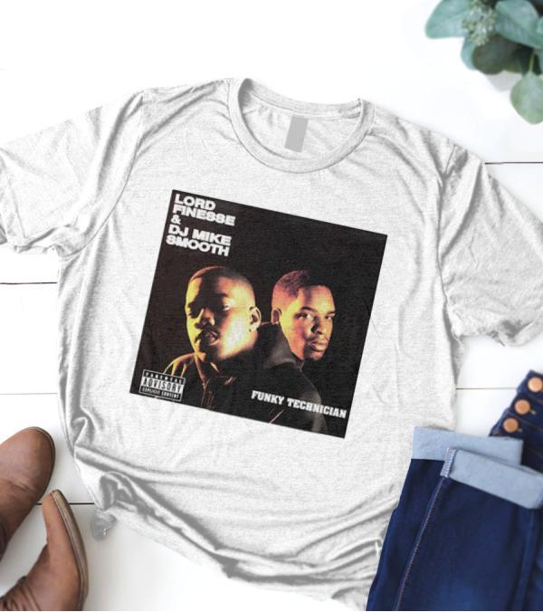 Lord Finesse And DJ Mike Smooth Funky Technician Eminem Marshall Mathers T-Shirt