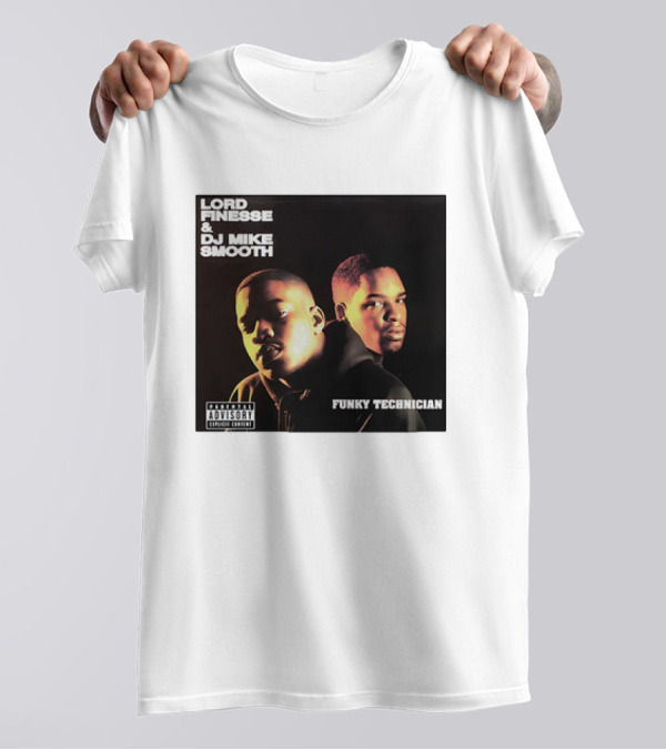Lord Finesse And DJ Mike Smooth Funky Technician Eminem Marshall Mathers T-Shirt