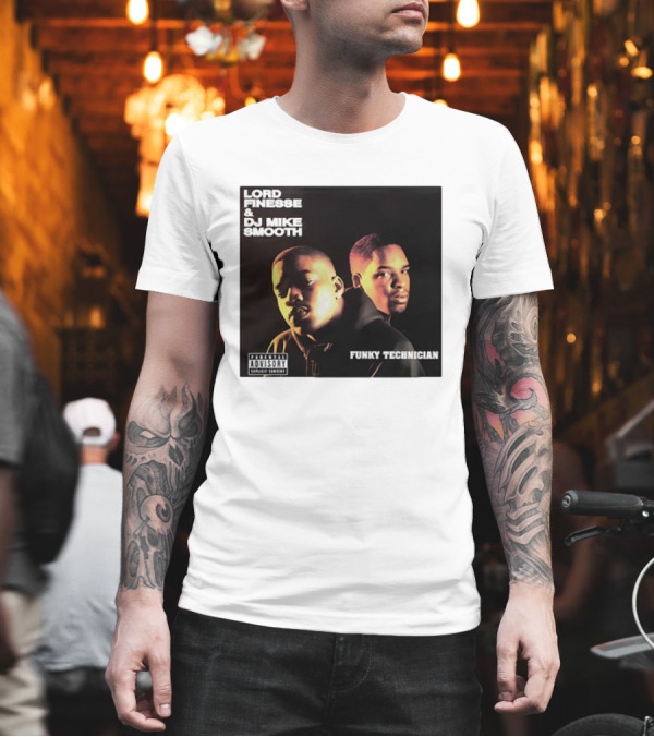 Lord Finesse And DJ Mike Smooth Funky Technician Eminem Marshall Mathers T-Shirt