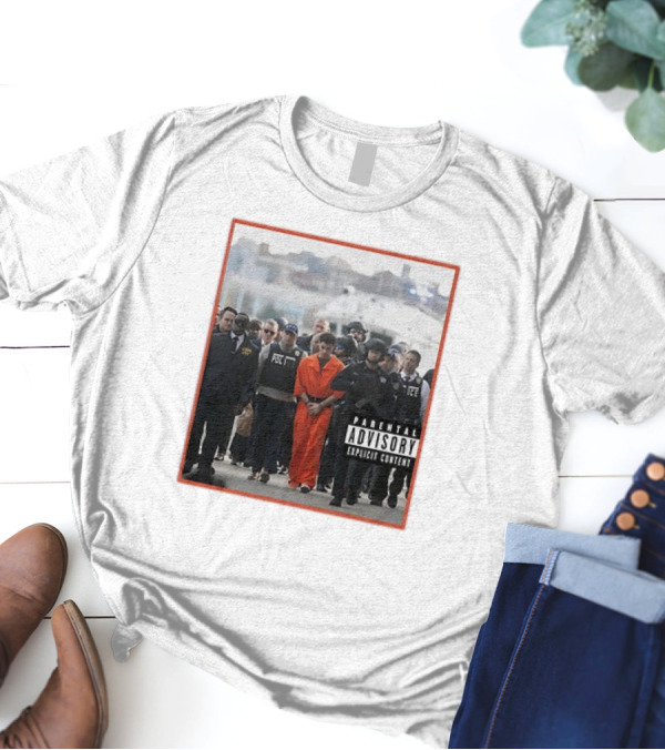 Luigi Mangione 2024 Parental Advisory Explicit Content New York City T-Shirt
